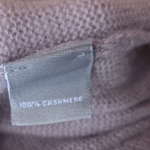 Neiman Marcus Fusty Lavender Cashmere Pull-on Lounge Wide Leg Pants Medium - Picture 5 of 6